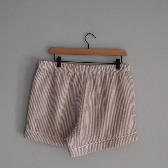 Kikit Sz Lrg Matching Striped Summer Tank Top + Shorts Comfy Lounge Set - Picture 8 of 14